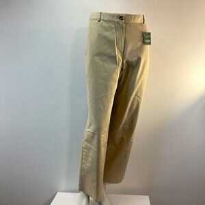 L.L. Bean Women's Favorite Fit Khaki Pants - Size 16 Petite - NWT